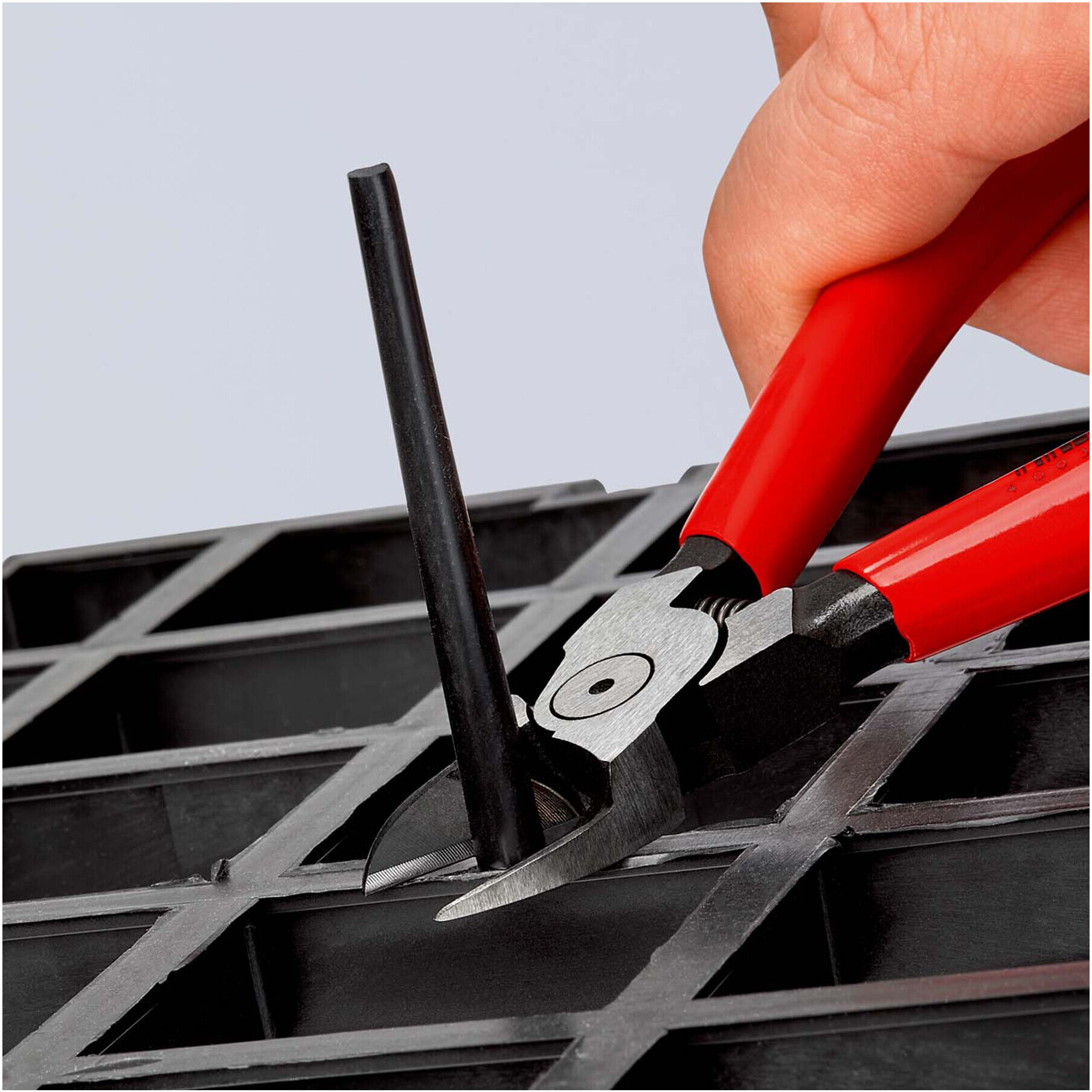 KNIPEX 72 01 140 Seitenschneider für Kunststoff mit Kunststoff überzogen 140 mm)