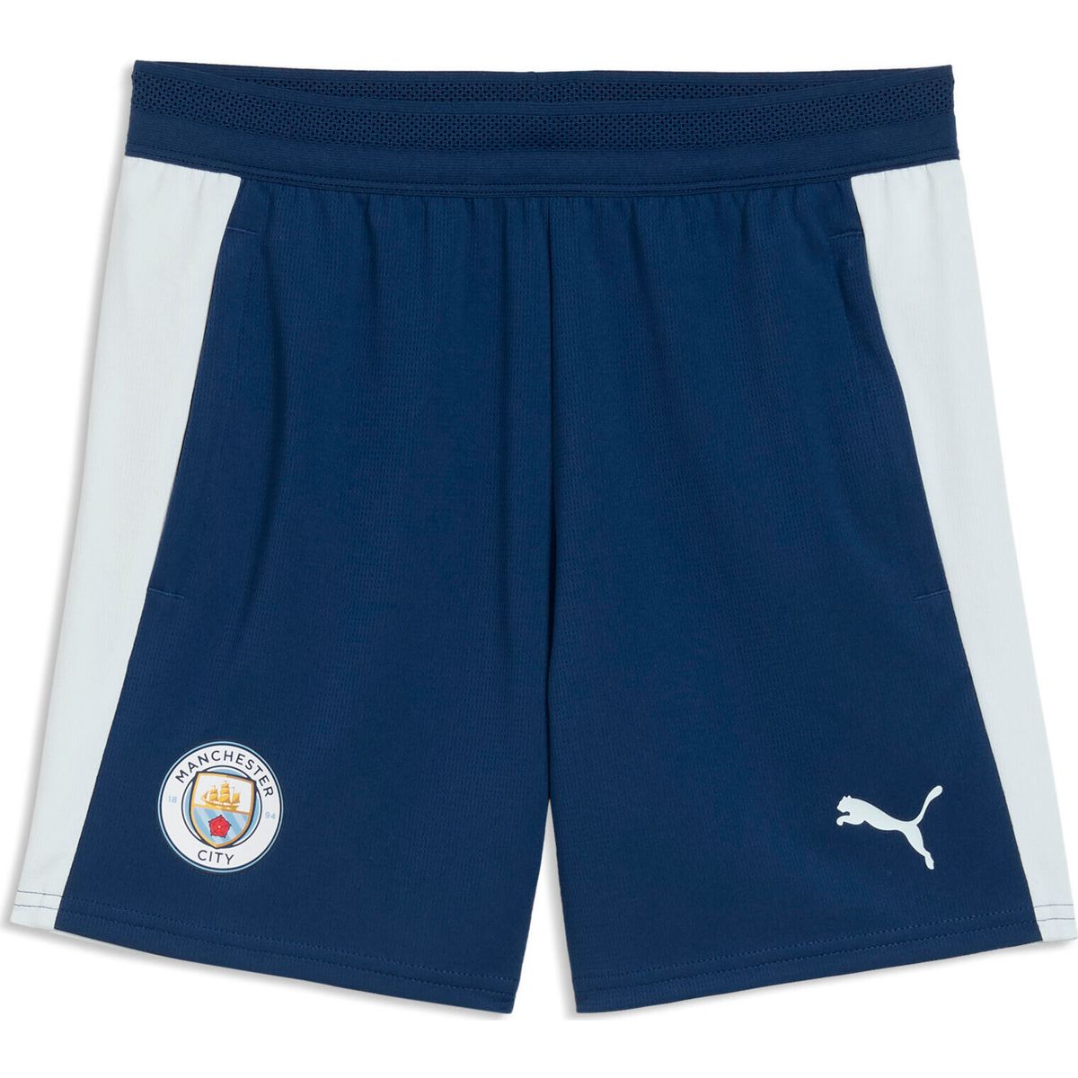 Puma Mcfc Training Short Wpocket Jr blue jewel-dewdrop (21) 176 786228-21-176