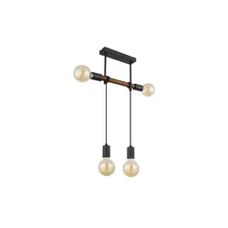 Globo Lighting Deckenleuchte   , schwarz , Maße (cm): B: 6 H: 100