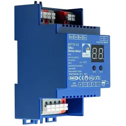 Rutec DALI-2 Push Dimm-Aktor DC REG DALI-2 DT6 für 12/24V, einfarbig RU-80770-V2