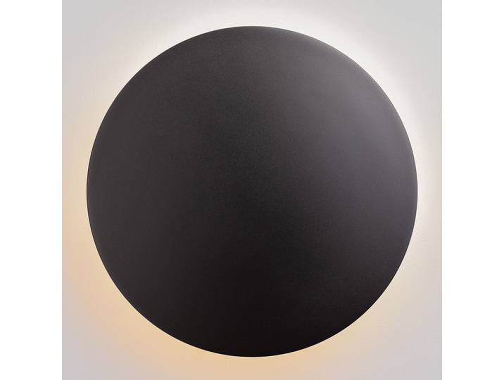 Applique LED Ø 30cm Noir/Noir