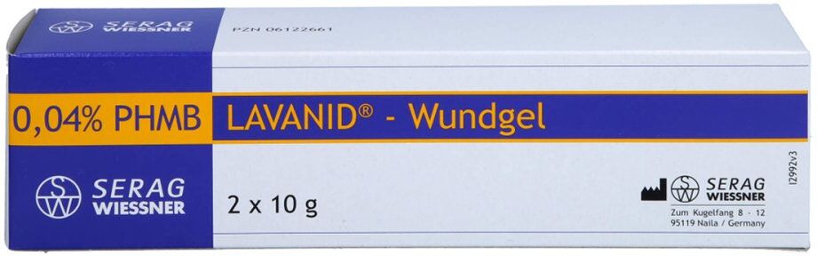 Lavanid Wundgel 2X10g