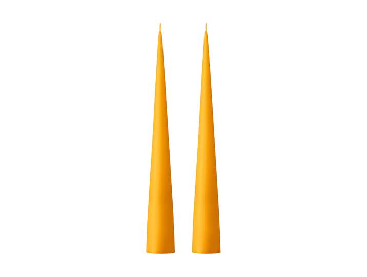 ester & erik Bougie cônique ester & erik 37 cm Lot de 2 mat 85 Mango