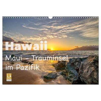 Hawaii - Maui Trauminsel im Pazifik (Wandkalender 2027 DIN A3 quer), CALVENDO Monatskalender