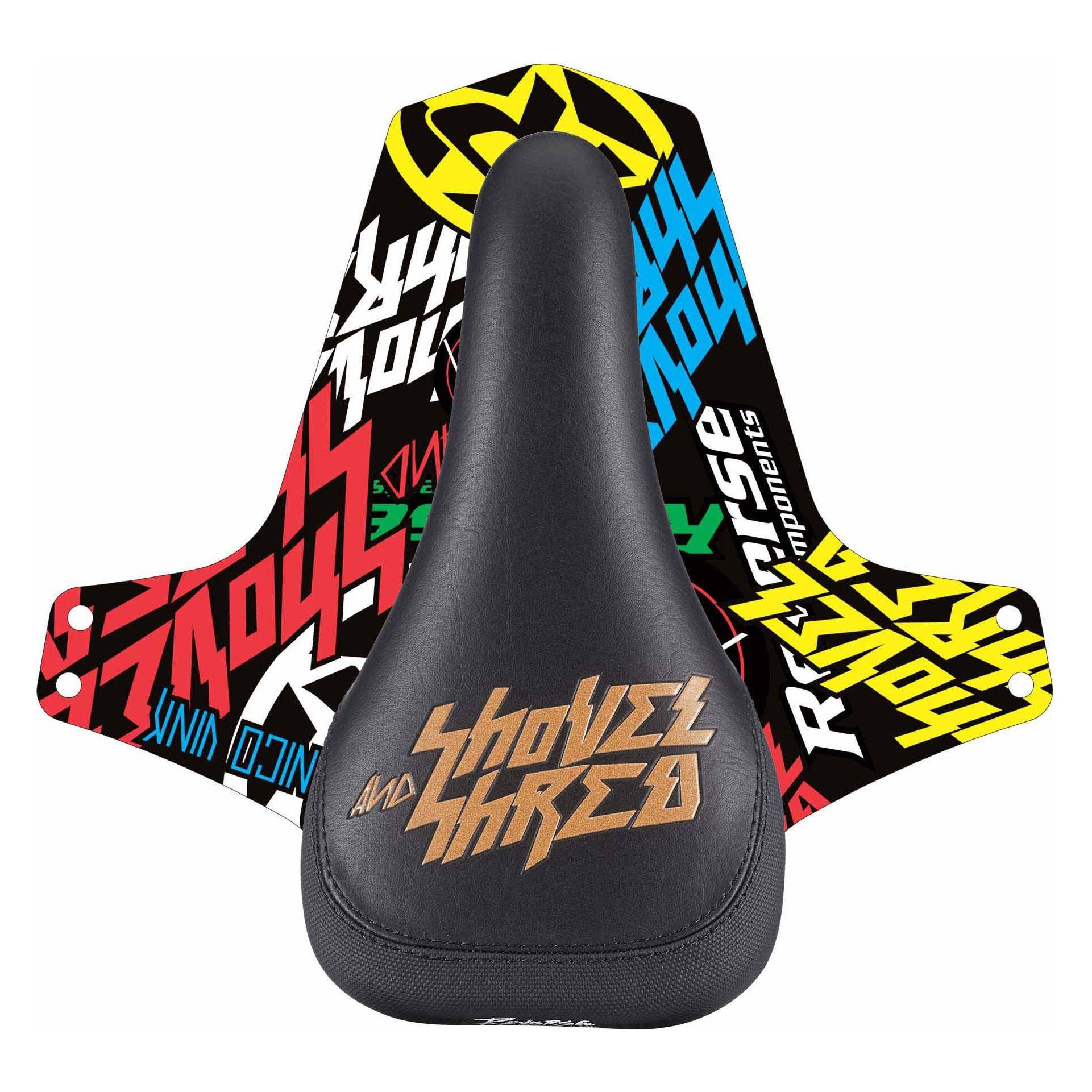 Reverse Shovel & Shred Sattel - Schwarz/Kupfer (40336)