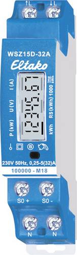 Eltako WSZ15D-32A MID 28032015 Wechselstromzähler digital 32 A MID-konform: Ja 1 St.