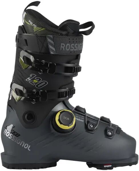 Mens Ski Boots Rossignol Hi-Speed 120 HV BOA GW (25.5 - Black)  - Black;Grey - Size: 25.5