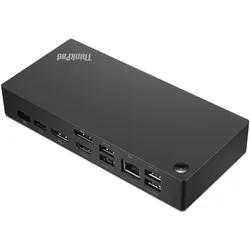Lenovo Thinkpad Universal Usb-C, Dockingstation + USB Hub, Schwarz
