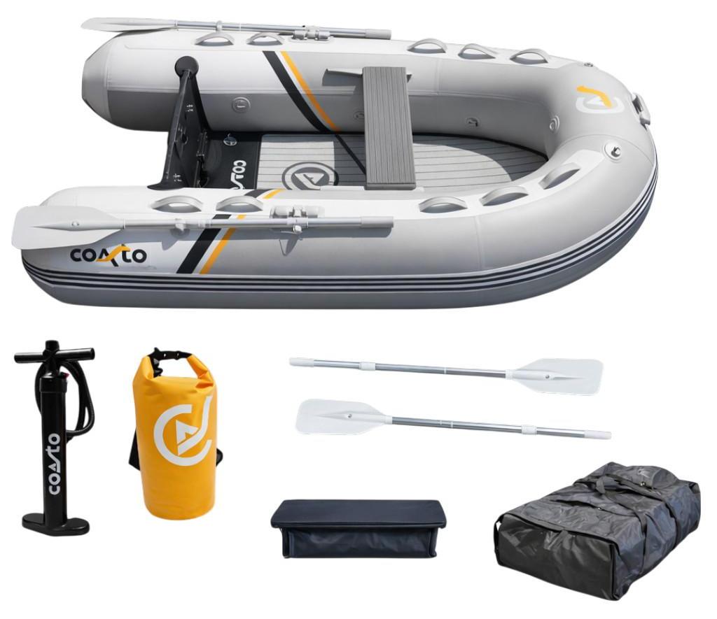 COASTO Schlauchboot 248cm Dropstitch Beiboot Dingi Motorboot Ruderboot