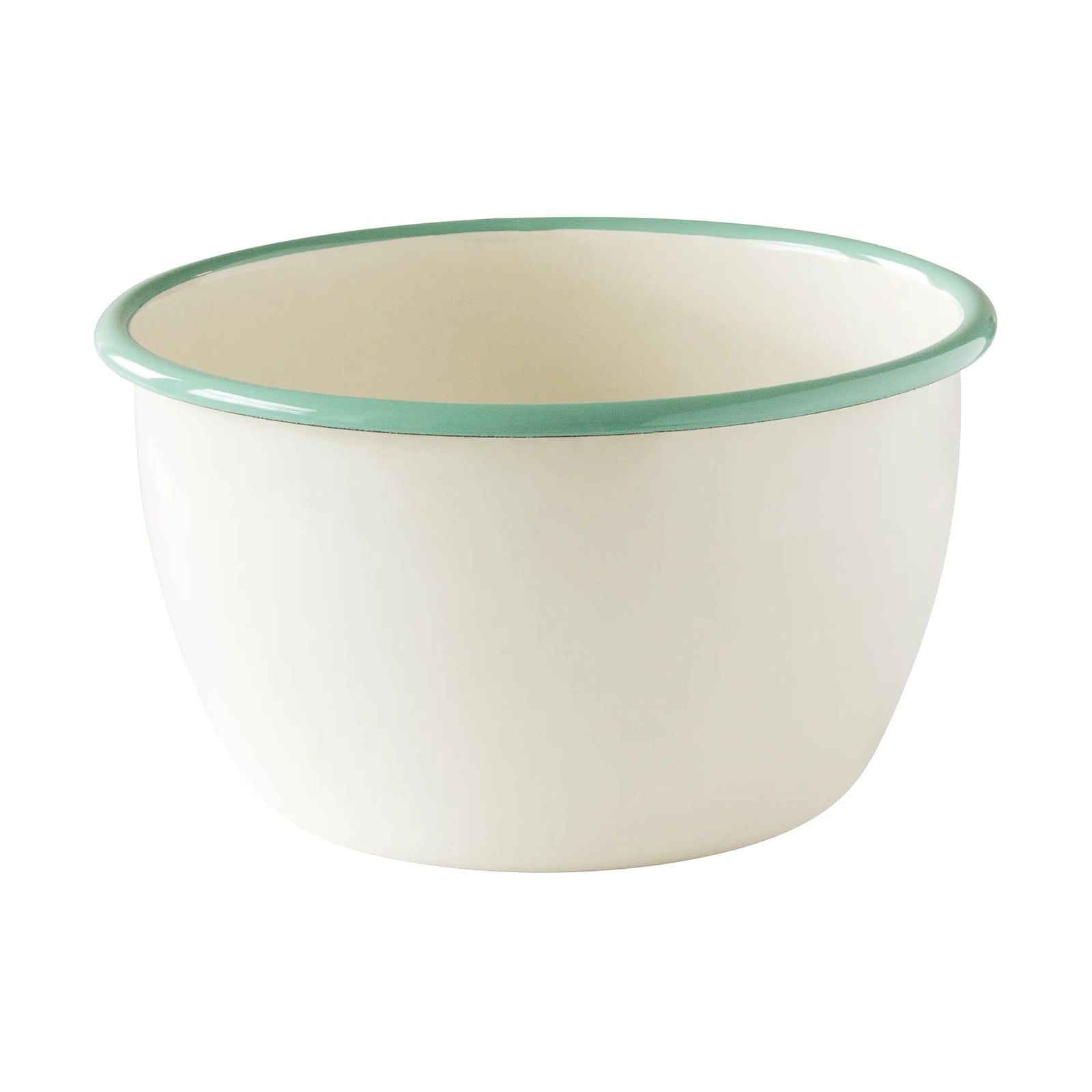 Kockums Jernverk kom Cream lux-groen, Ø18 cm