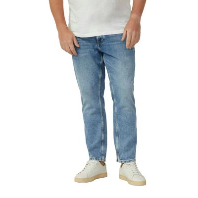 5-Pocket-Jeans, Herren, Gr. 44, Länge 34, blau, Denim/Jeans, Obermaterial: 99% Baumwolle, 1% Elasthan, S.OLIVER MEN BIG SIZES, unifarben, normal lang, Jeans 5-Pocket-Jeans, mit Stretch - Große Größen