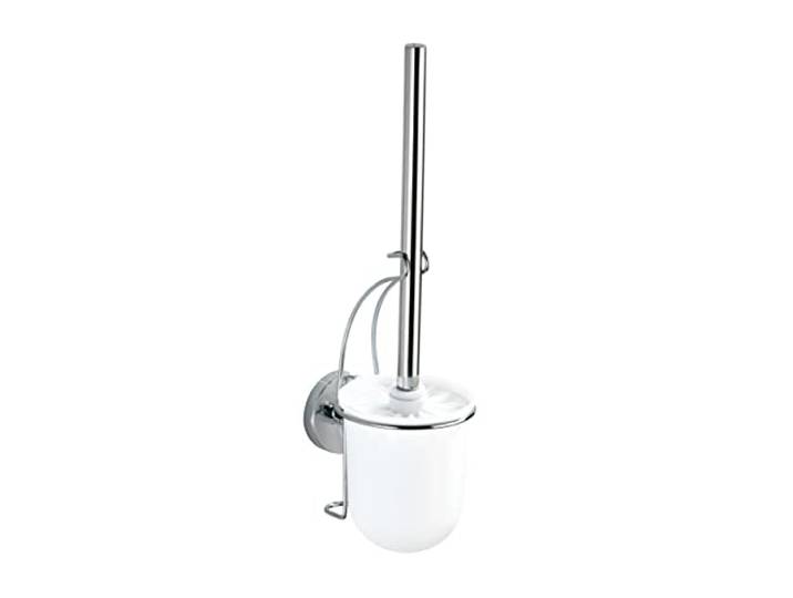 WENKO Vacuum-Loc Toiletborstelhouder wand Milazzo, bevestiging zonder boren