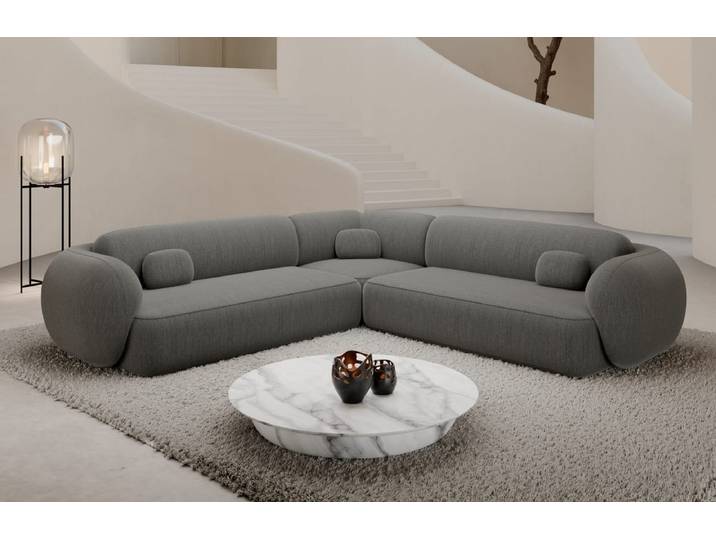 Couch Altea L-Form in Stoff
