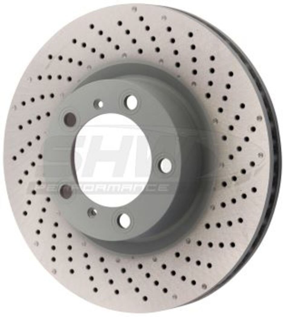 Shw Performance Bremsscheibe SHW PFR39972 vorne, belüftet, hochkarbonisiert, 1 Stück