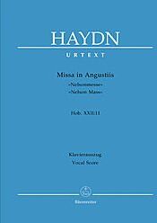 Missa in Angustiis d-Moll Hob 22/11 (Nelsonmesse). Klavierauszug - Preis vom 15.10.2026 23:06:25 h
