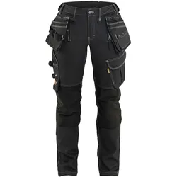 Damen Arbeitshose "7990" - D21 - schwarz