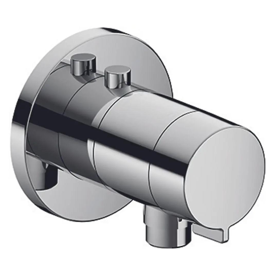 Keuco Thermostat-Brausemischer IXMO solo UP m Schlauchans. Rosette rund vc (59554010001)