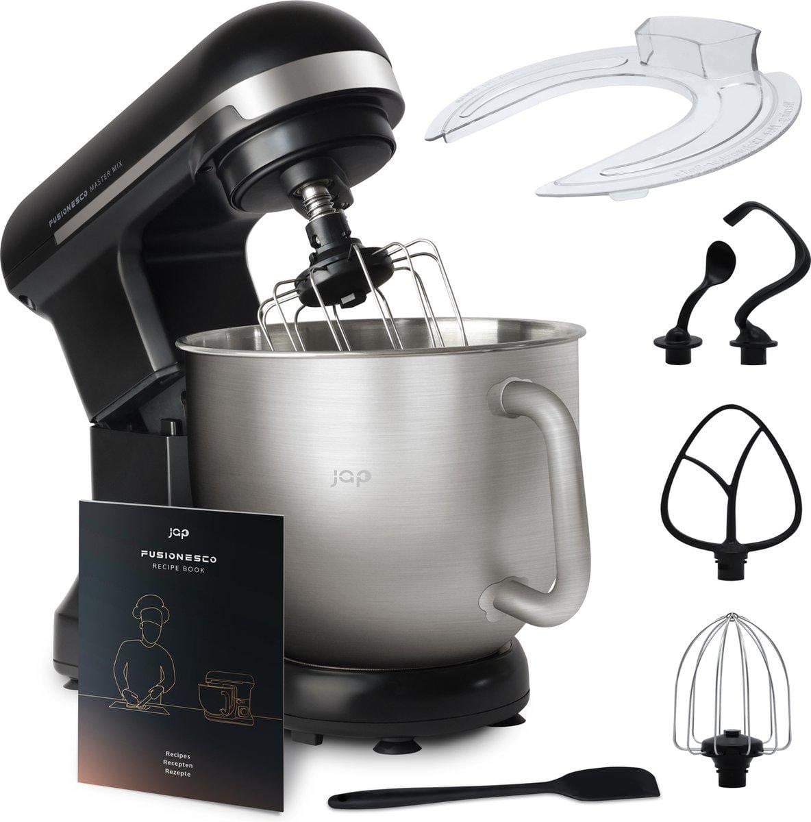 JAP Appliances Mastermix Keukenmachine 1000W - Mat zwart