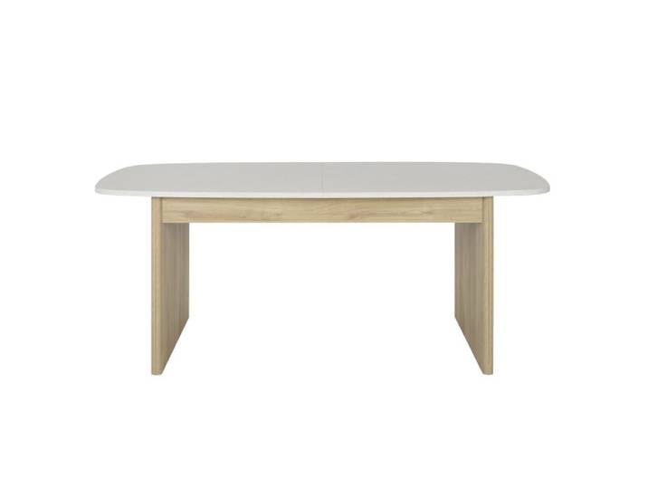 Table rectangle effet bois chêne du bocage
