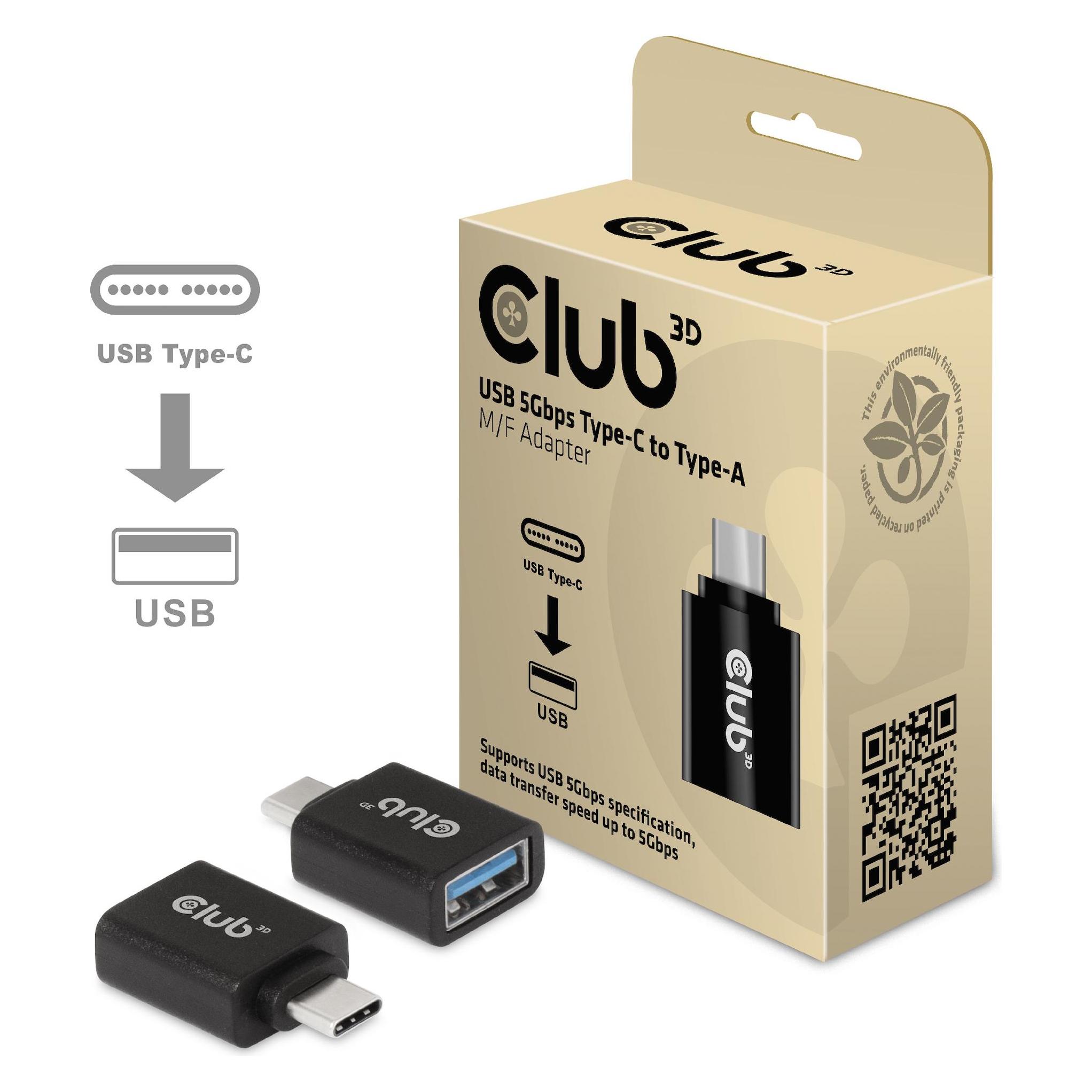 Club 3D USB-C zu (USB-A) (CAA-1521)