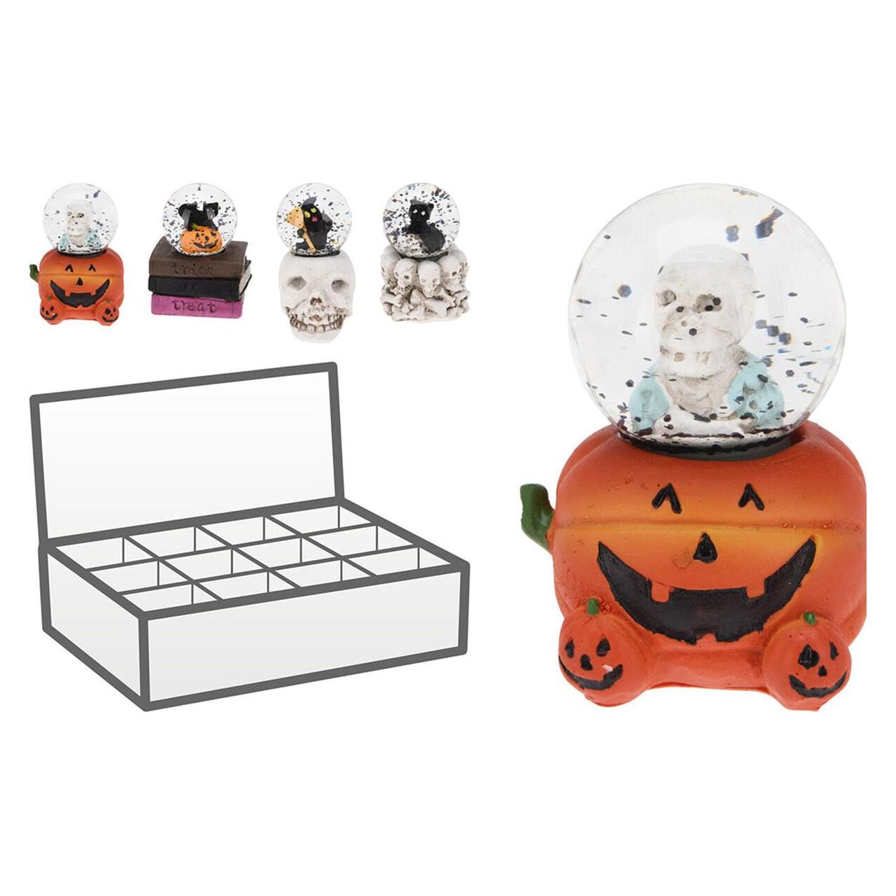 Tector Halloween snow and water ball, 4 models, ø45mm (12 Stk.) (49363369)