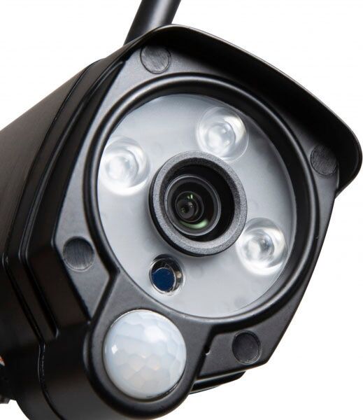 Technaxx Überwachungskamera "WiFi IP Outdoor Camera", weiß, B:8cm H:6cm T:20cm, Überwachungskameras, Überwachungskamera
