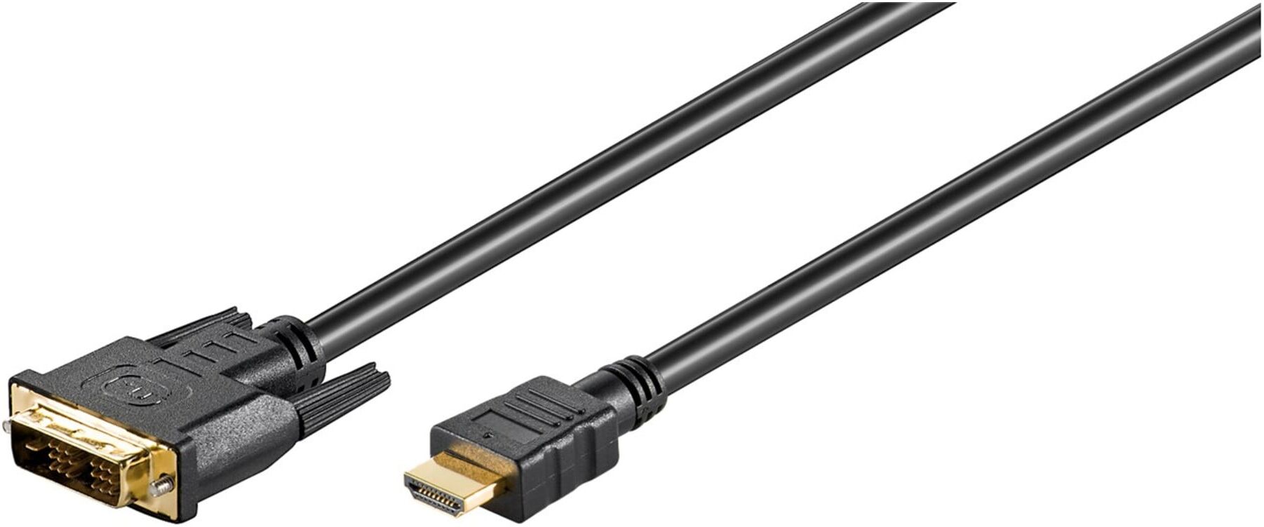 Goobay DVI-D/HDMI-Kabel Single-Link Typ A 51581)