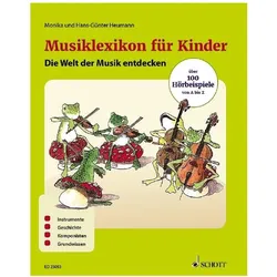 Musiklexikon für Kinder, Kinderbücher von Monika Heumann