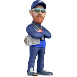 Minix Collection Ted Lasso - Coach Beard 12 cm (TV 163) - Sammelfigur