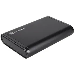 Silverstone Sst-Ts07b (3.5"), Festplattengehäuse, Schwarz