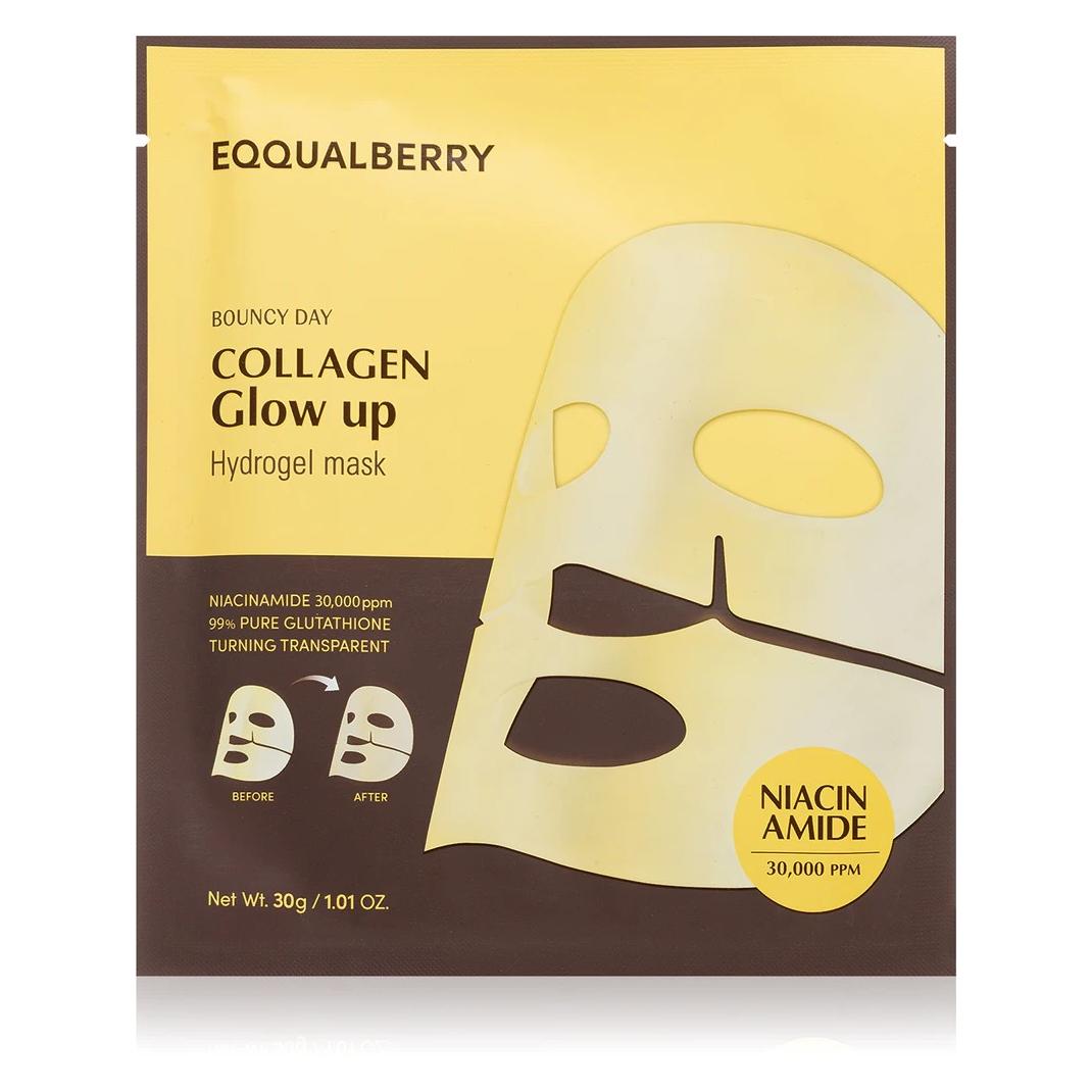 Eqqualberry - Collagen Glow up Hydrogel Mask (40 g) (8809875456422)