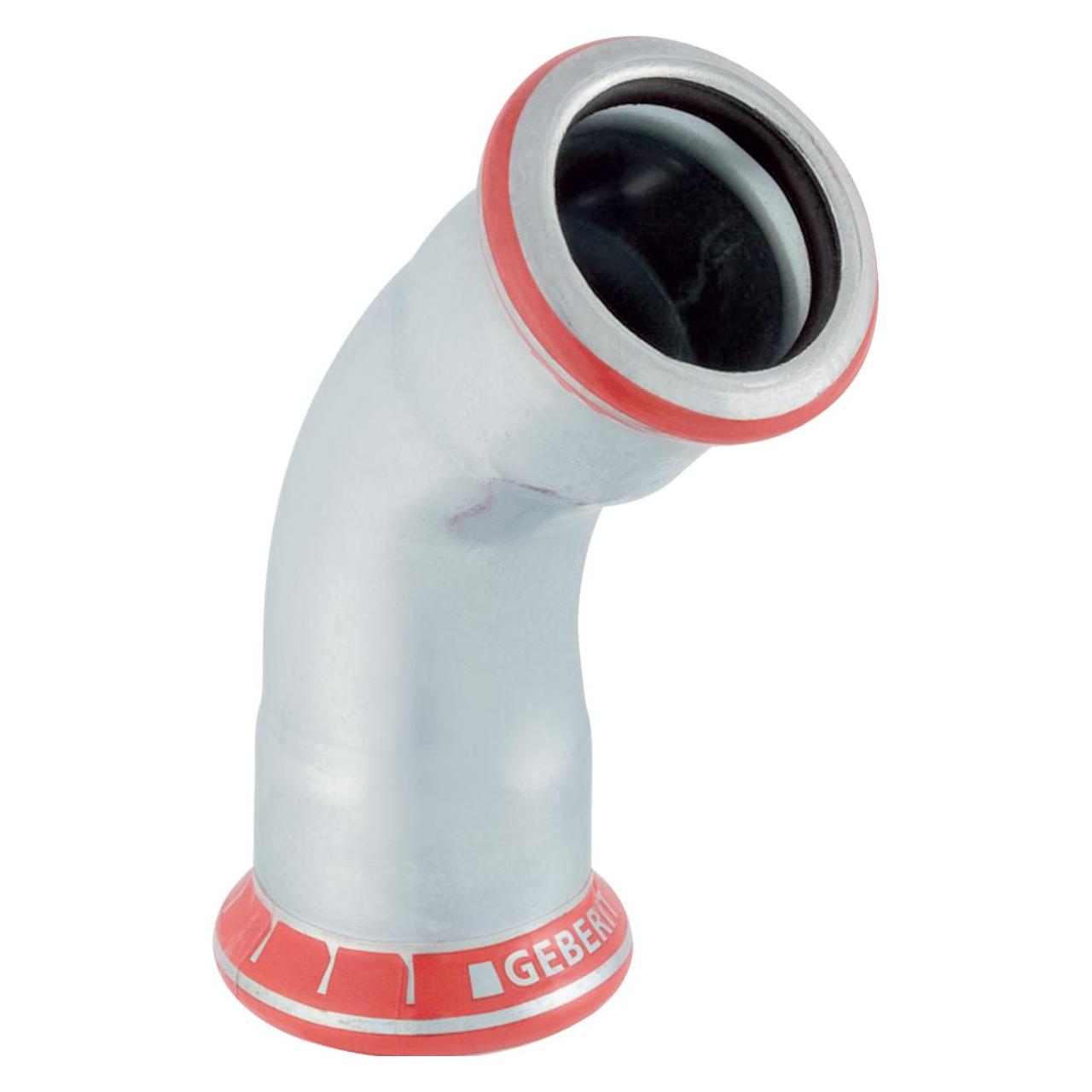 Geberit elbow 45 ° C-STAHL 54 mm (23608) buy cheap online (Winkelverbindung) (23608)