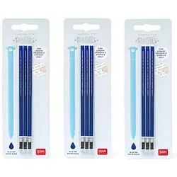 Legami Refill Nachfüllpack 9 Stück blau ( 3x3 )