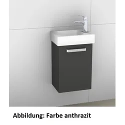 Artiqua 413 Waschtischunterschrank für Icon 124736, 124836, Stahlgrau, 413-WUT-K15-R-7142-88 413-WUT-K15-R-7142-88