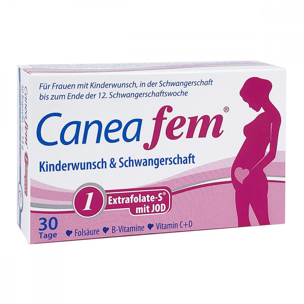 Pharma Peter GmbH Caneafem 1 Extrafolate-S + Jod Kapseln 16228254