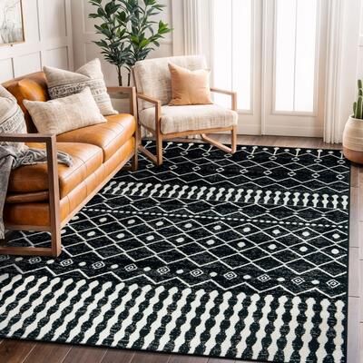 World Rug Gallery Bohemian Trellis Area Rug