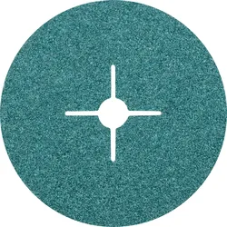 PFERD TOOLS Zirkon Fiberscheibe Z für hohen Abtrag auf Stahl - 64202175