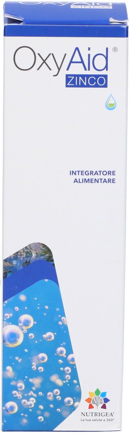 NUTRIGEA Srl Oxyaid Zinco 100ml - Integratore Alimentare di Zinco per Supportare il Benessere Generale