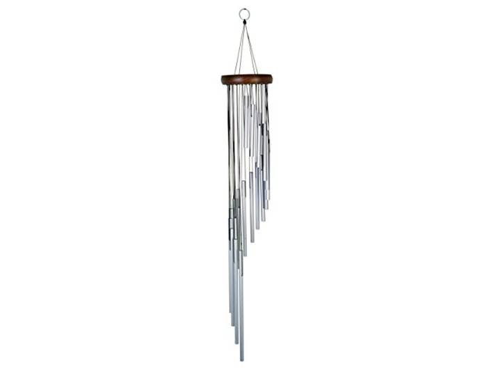 Nature's Melody MT35SV 35 Mark Tree Spiraal Chime Windchime - Zilver