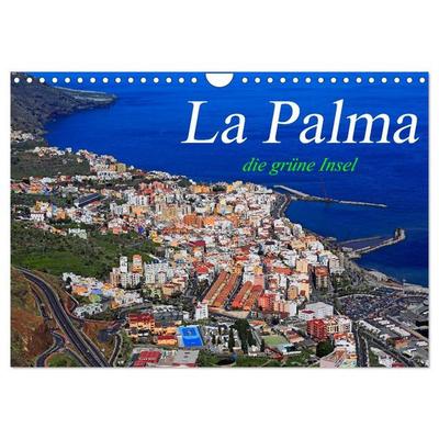 La Palma - die grüne Insel (Wandkalender 2026 DIN A4 quer), CALVENDO Monatskalender