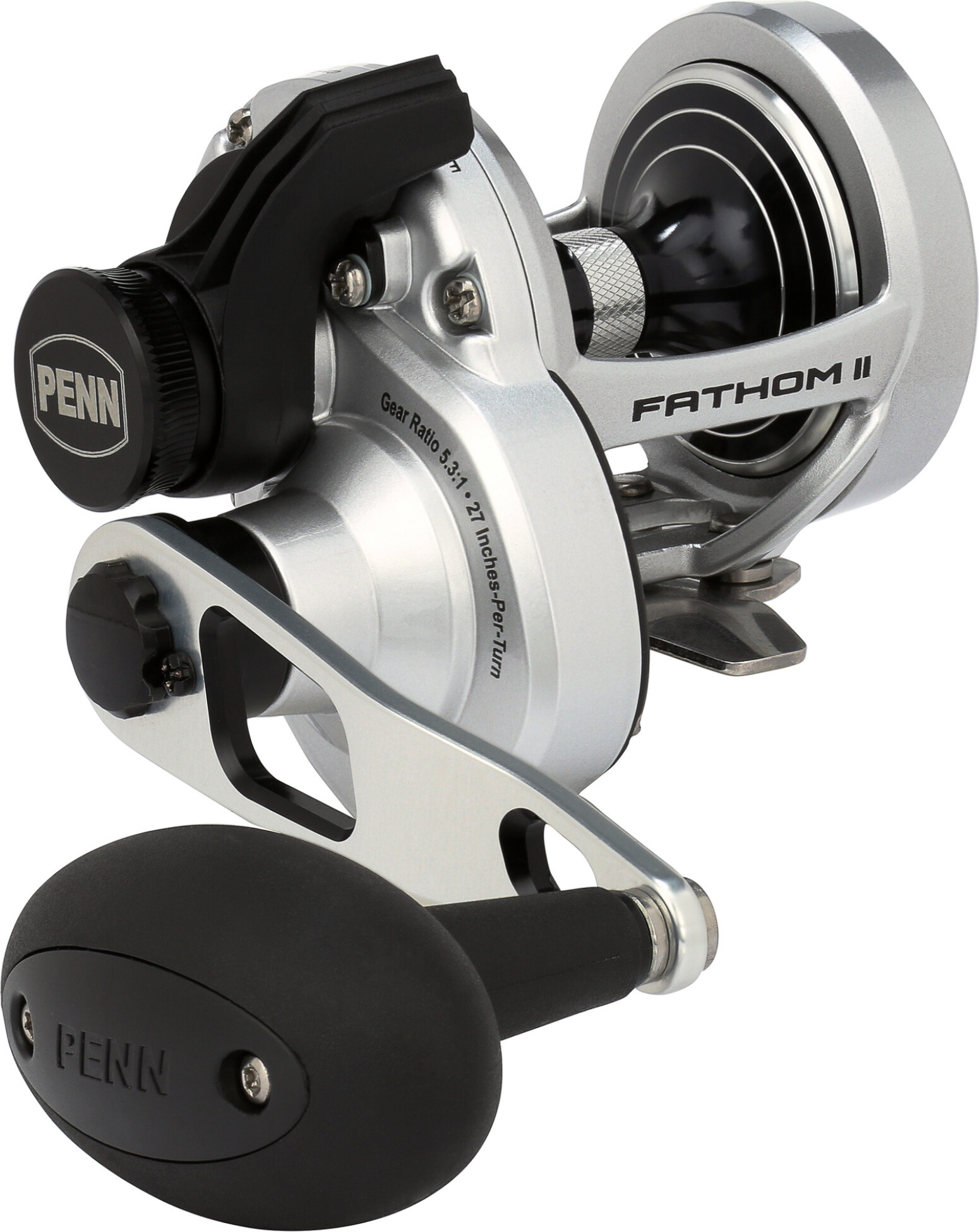 Penn Fathom II Reel 25NLD - Rechtshand Multirolle