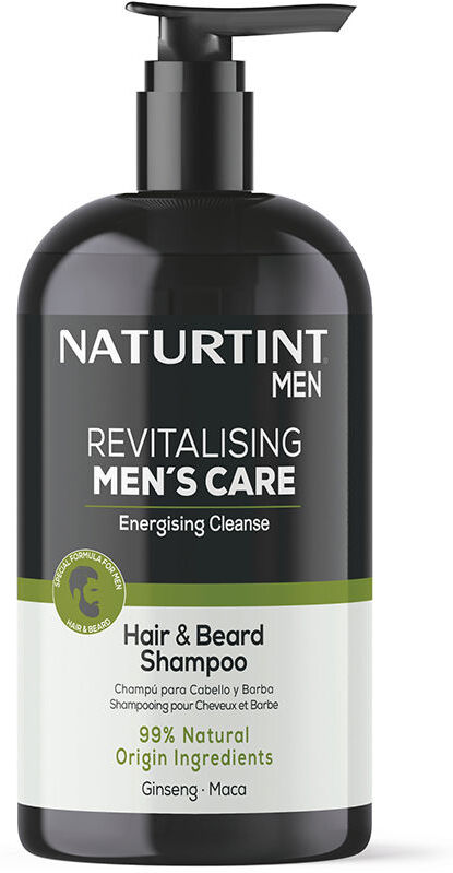 Naturtint Shampoo Revitalizante para Cabelo e Barba 500 ml