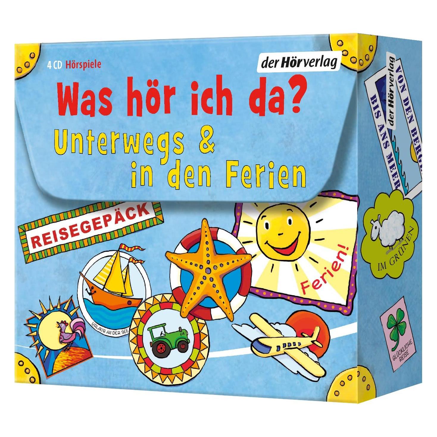 DHV Was Hör Ich Da? Box 3 Unterwegs&In Den F (Anna Trageser, Christian Giese, Jens-Uwe Bartholomäus, Lara Torp, Meret Reuther, Nadine Wrietz, Otto Senn, Rainer Bielfeldt, Sophia Coper, Deutsch) (8445-1759-0)