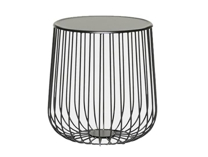 Metall-Kürbis-Couchtisch, bemalter Vogelkäfig-Beistelltisch, praktisch Dekoration geeignet for Home Office. Komplett/zerlegt couchtisch