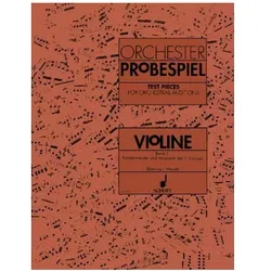 Orchester-Probespiel Violine, Schulbücher von Karin Boerries