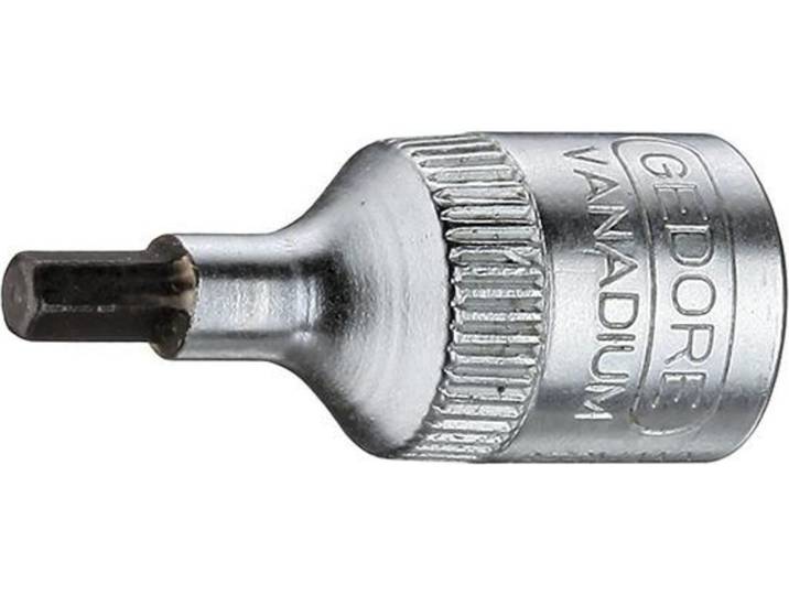 Embout à vis 1/4\ 4 x 28 mm\, six pans creux Gedore 4010886617625