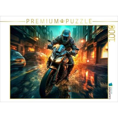 CALVENDO Puzzle Motorräder | 1000 Teile Lege-Größe 64x48cm Foto-Puzzle für glückliche Stunden