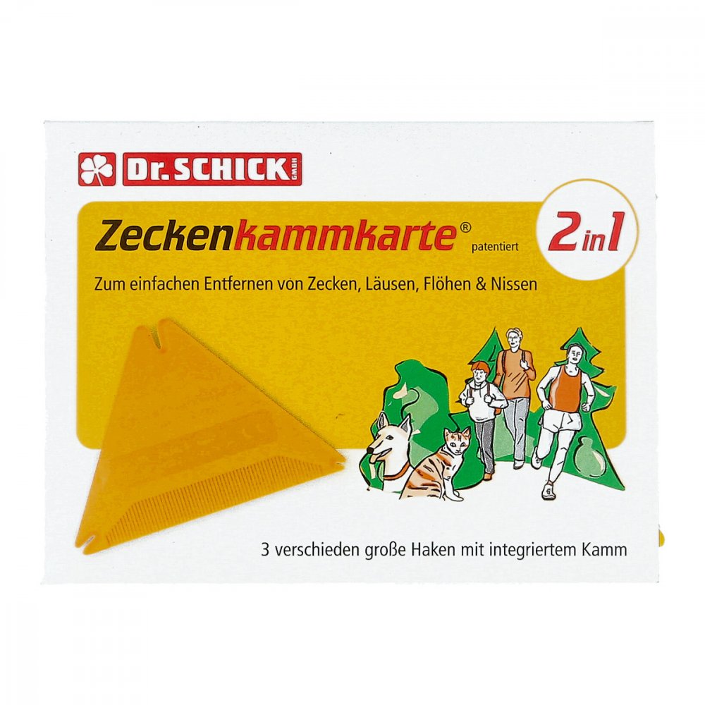 Inkosmia GmbH & Cie.KG Zeckenkammkarte 06092397