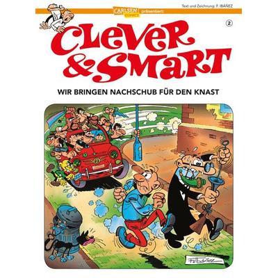 Clever und Smart 2: Wir bringen Nachschub für den Knast, Taschenbuch von Francisco Ibáñez, Carlsen, 978-3-551-78296-0