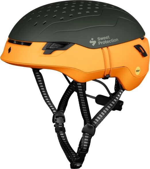 Skihelm Sweet Protection Ascender MIPS (S-M - Maze Green / Sunburst)